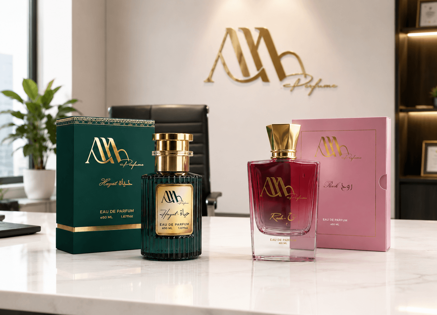 Hayat and Rooh by AM Perfume